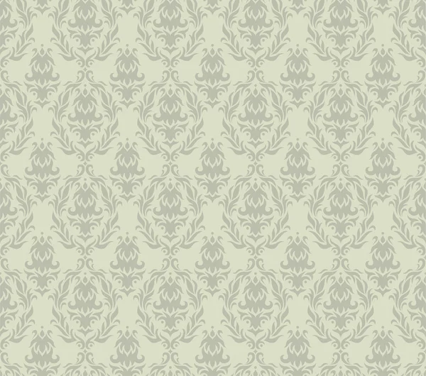 Gray Damask Seamless Pattern — Stock Photo, Image