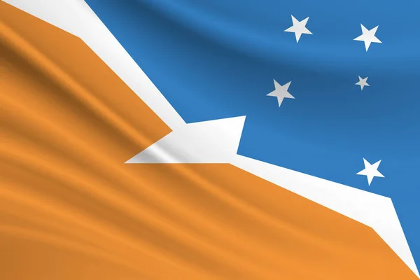 Vlag Van Argentijnse Antarctica Stofstructuur Van Vlag Van Argentinië Antarctica — Stockfoto