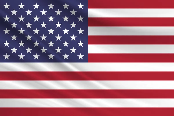 Bandiera Degli Stati Uniti Tessuto Della Bandiera Degli Stati Uniti — Foto Stock