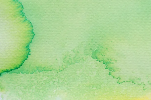 Зеленый акварель — стоковое фото