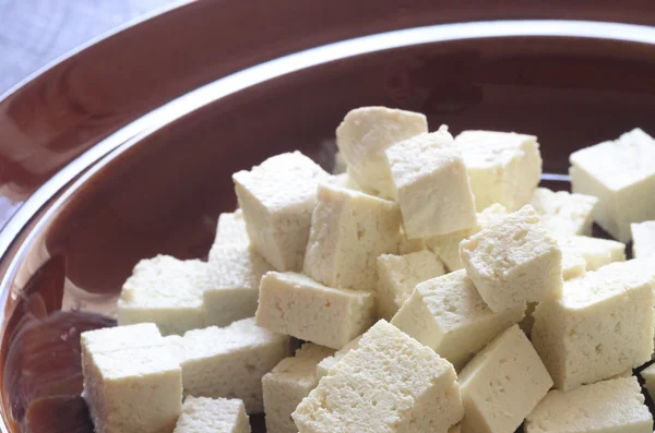 Tofu de soja em bruto — Fotografia de Stock