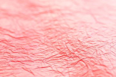 Kırmızı buruşuk kağıt arka plan dokusu