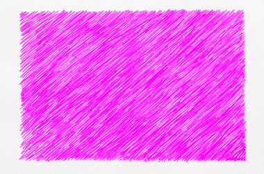 kırmızı işaret karalamalar beyaz kağıt üzerinde 