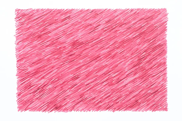Röd markering doodles på vitboken bakgrund — Stockfoto