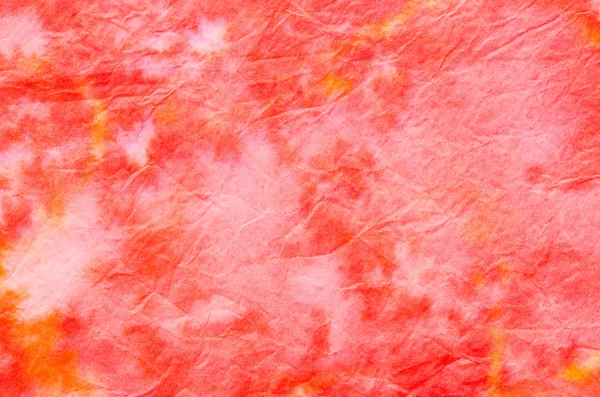 Red painted paper tissue background — Stock Photo, Image