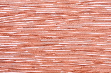 kahverengi marker karalamalar beyaz kağıt arka plan üzerinde 