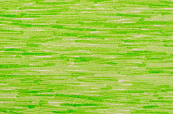 Garabatos marcador verde sobre fondo de papel blanco — Foto de Stock