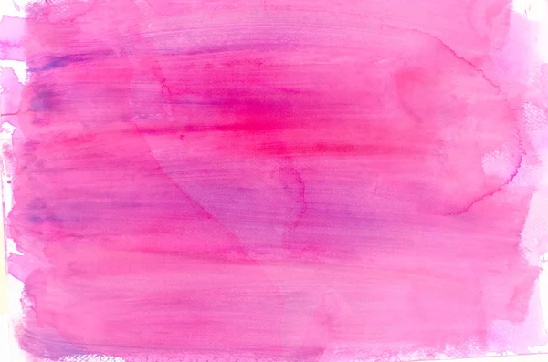 Aquarela rosa pintado fundo — Fotografia de Stock