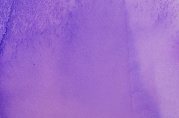Violette Aquarell gemalten Hintergrund — Stockfoto