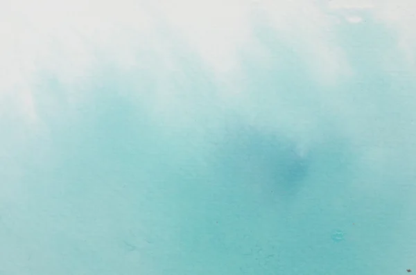 Синій акварельний пофарбований фон — стокове фото