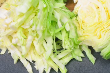 Taze kıyılmış lahana 