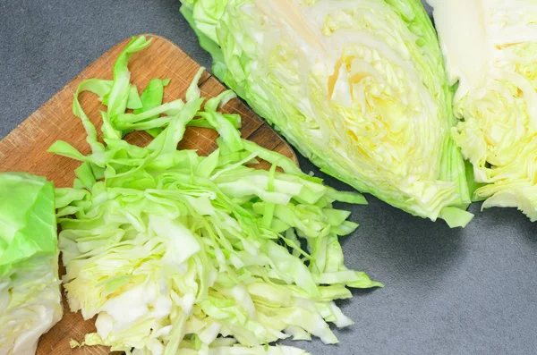 Fresh chopped cabbage — Stock Photo, Image