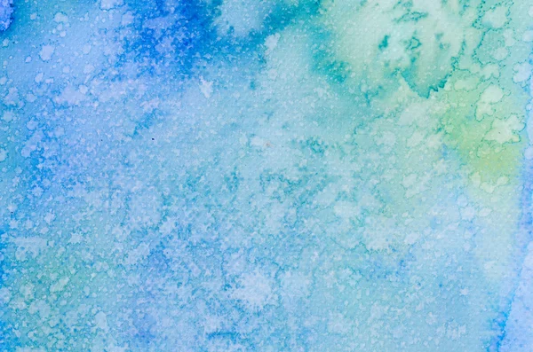Acquerello blu dipinto sfondo texture — Foto Stock