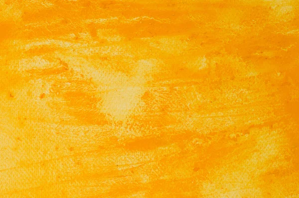 Acquerello giallo dipinto sfondo texture — Foto Stock