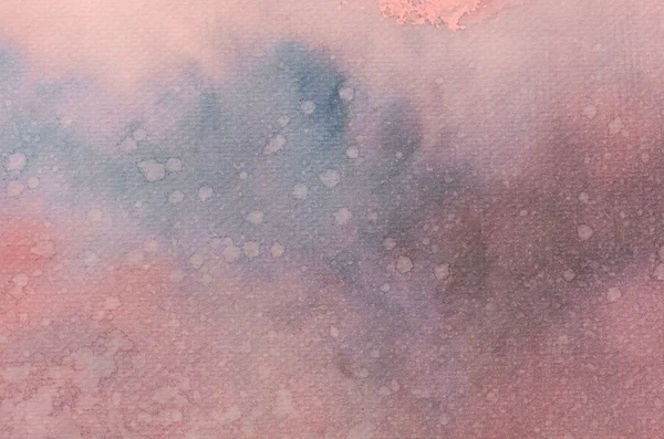 Rosa akvarell målad bakgrund konsistens — Stockfoto