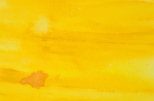 Желтый акварель — стоковое фото
