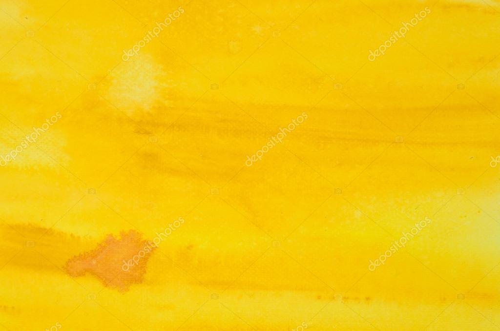 Yellow watercolor painted background texture Stock Photo by ©aga77ta  116862588