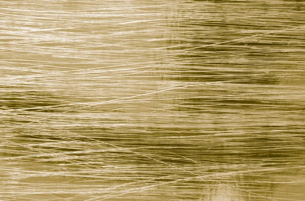 Oro graffiato sfondo metallico — Foto Stock