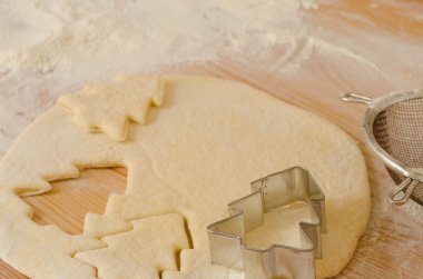 Noel tablo üzerinde pişirme 