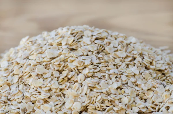 Heap of oat flakes — Stock Photo, Image