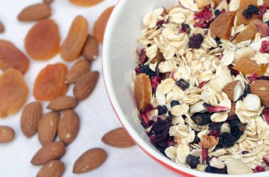 Ev yapımı müsli Kuruyemiş ile 