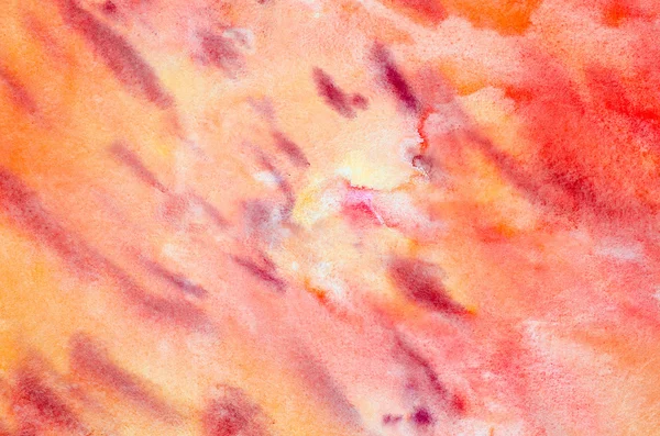 Wielobarwny akwarela malowane tło tekstury — Zdjęcie stockowe