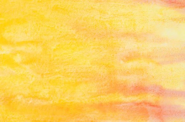 Warm watercolor painted background texture — Stock Photo, Image
