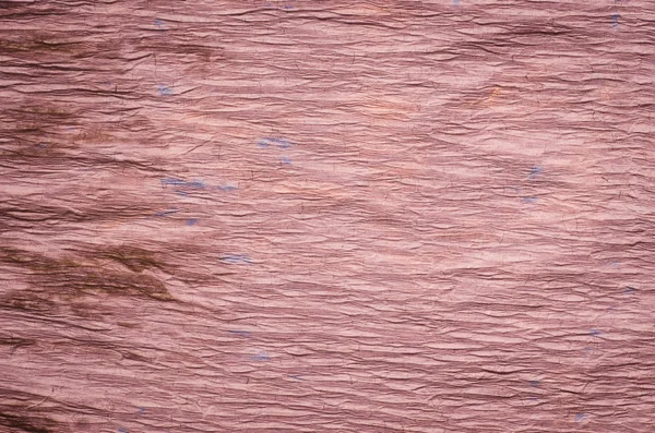Papier crêpe brun texture de fond — Photo