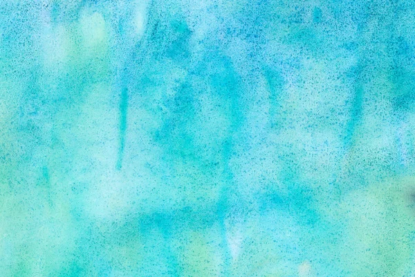 Colore Blu Acquerello Dipinto Sfondo Texture — Foto Stock