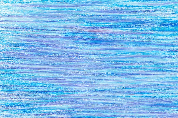 Niebieski Kolor Kredka Rysunek Tło Tekstury — Zdjęcie stockowe