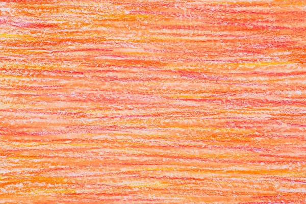 Πορτοκαλί Χρώμα Κραγιόνι Σχέδιο Φόντο Υφή — Φωτογραφία Αρχείου