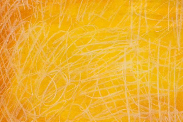 Оранжевый Желтый Цвета Карандаш Пастельного Фона Текстуры — стоковое фото