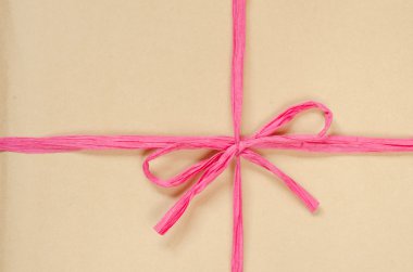 karton ambalajlama arka plan sicim ile bağlı  