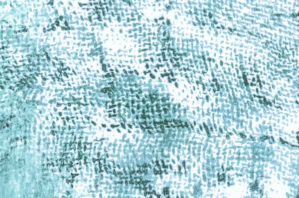 Blauer Aquarell-Textildruck auf Weiß — Stockfoto
