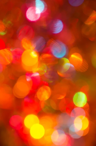 Rozostření pozadí světla vícebarevné bokeh — Stock fotografie