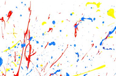 çok renkli boya splash