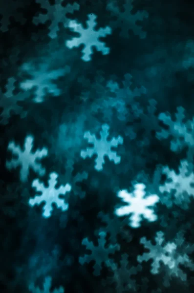 Blurred bokeh copos de nieve de fondo —  Fotos de Stock