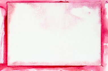 çerçeve boyalı suluboya 