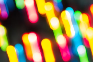 soyut renkli ışıklar