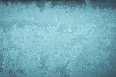 Kış soyut frost desen 