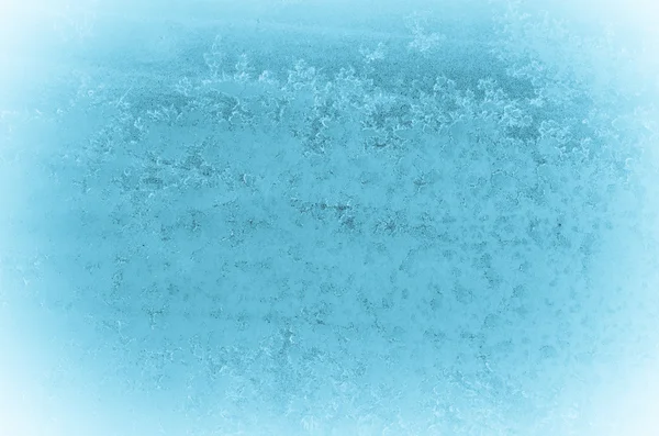 冬霜の抽象的なパターン — ストック写真