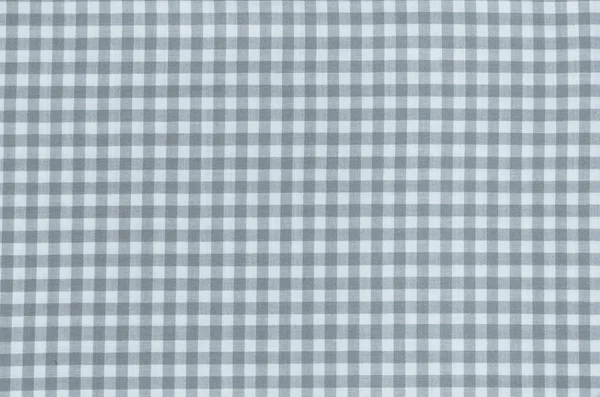 Mantel de tela a cuadros gris — Foto de Stock