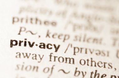 Word gizlilik sözlük tanımı 