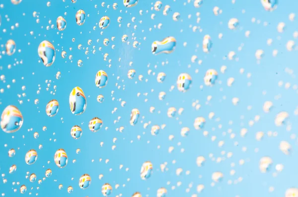 Patrón de gotas de agua fondo —  Fotos de Stock