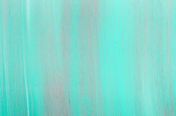 Tyrkysová malované dřevěné pozadí textury — Stock fotografie
