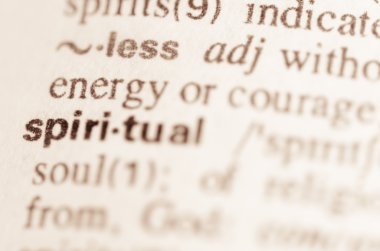 kelime spirutual sözlük tanımı 