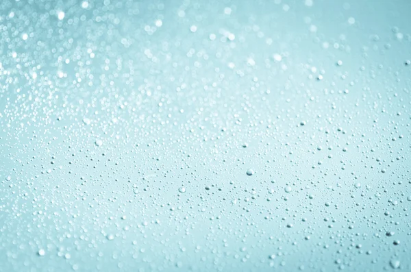 Gotas de agua sobre fondo de vidrio —  Fotos de Stock