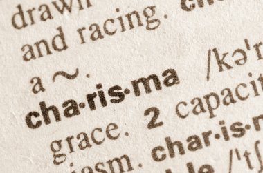 Word karizma sözlük tanımı