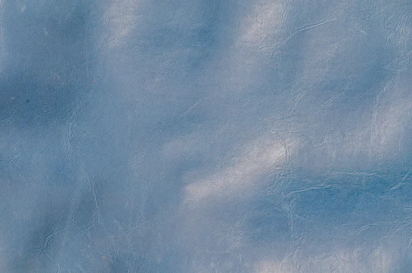 Texture in pelle blu sfondo — Foto Stock