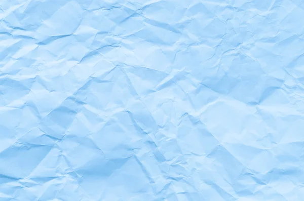 Fondo de textura de papel azul arrugado —  Fotos de Stock